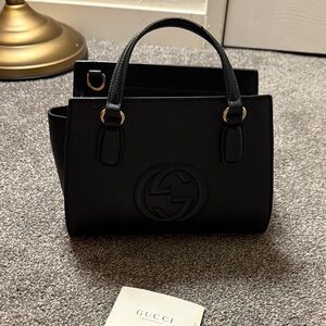 Gucci Black Satchel Bag